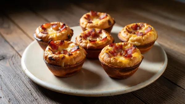 Bacon and Cheese Egg Muffins