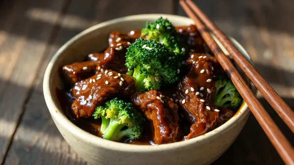 Chinese-Style Beef and Broccoli Stir Fry