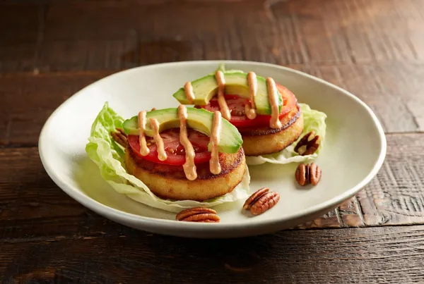 Southern-Style Celeriac & Pecan Burgers