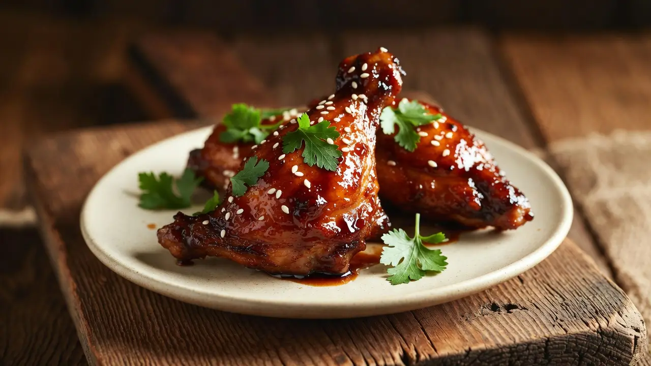 Sticky Asian Chicken Thighs